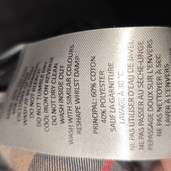 Boohoo Man Red Blue And White Plaid Men Size XL - Picture 7 of 11